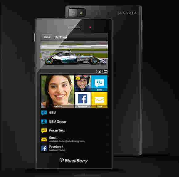 BlackBerry Z3上的预订，Specs终于详细说明了