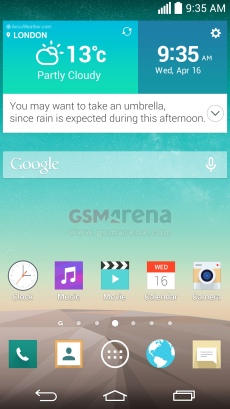 独家的：LG G3屏幕显示新的Optimus UI，QHD Res