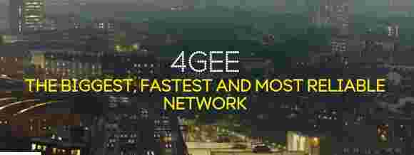ee在英国镇上推出4G LTE