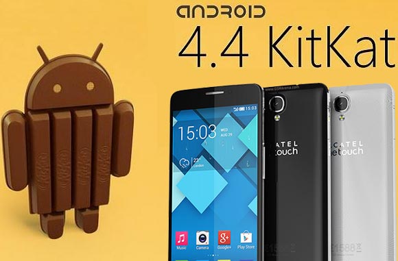 Alcatel推动Android 4.4 Kitkat for idol x +