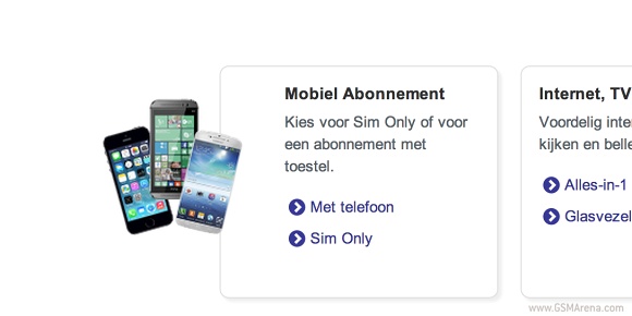 HTC One（M8）与WP 8.1显示在荷兰
