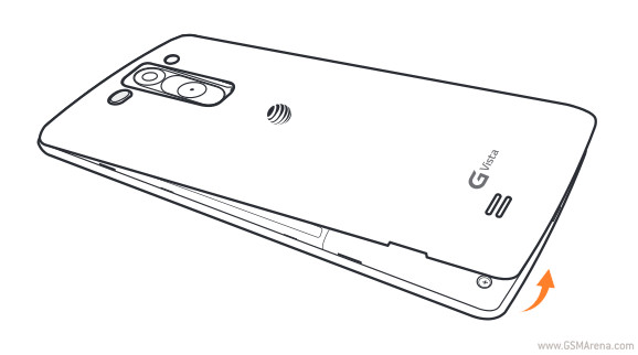 LG GVISTA也将达到AT＆T，泄露的手册揭示了