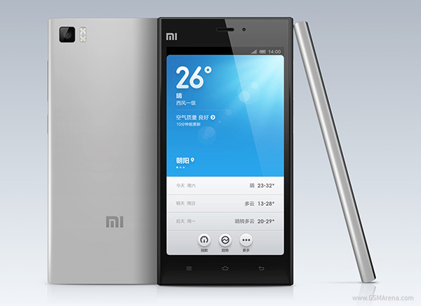 小米以250美元的价格在印度推出MI 3智能手机