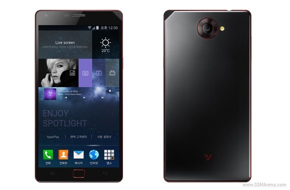 Pantech Vega Iron2与Snapdragon 801芯片组一起去官方