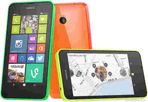 189美元的诺基亚4G Lumia 635