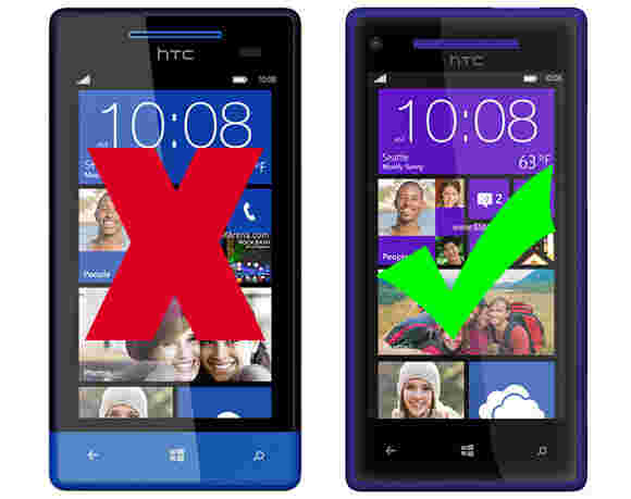 HTC 8S将不会收到WP8.1 GDR1，但8倍将