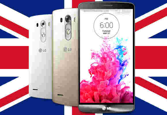 英国LG G3的预订现在以500英镑/€615开放