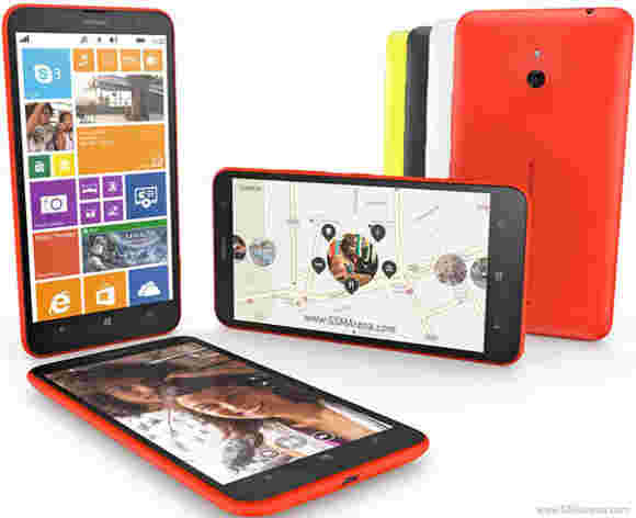 诺基亚Lumia 1320在蟋蟀的美国首次亮相