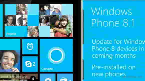 Microsoft Pushes Windows Phone 8.1 Developer Preview更新