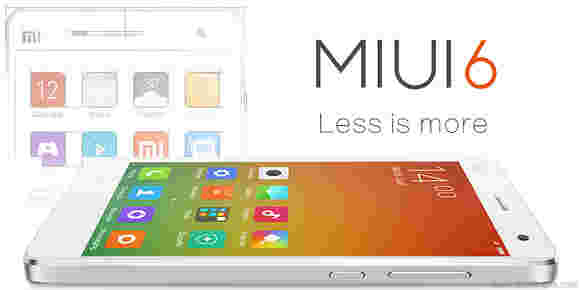 小米宣布MIUI 6恭维外观，更多功能