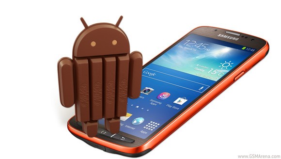 国际Galaxy S4 Active Gets Kitkat更新