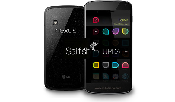 Nexus 4为其Jolla Sailfish OS端口获取Saapunki更新