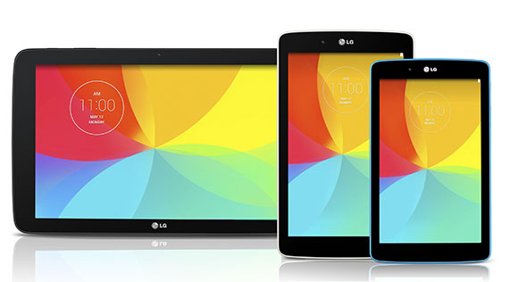 LG正式推出G Pad 7.0，G Pad 8.0和G焊盘10.1板岩