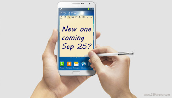 Samsung Galaxy Note 4将于9月25日推出，来源索赔