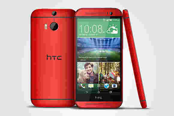 O2仅在8月4日获取HTC One（M8）魅力红色