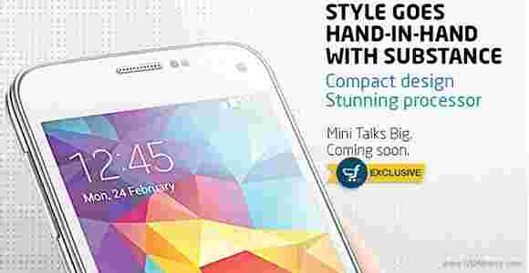 三星Galaxy S5 Mini将在印度独家Flipkart