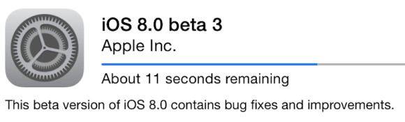 Apple iOS 8 Beta 3现在可用于开发人员