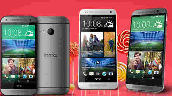 HTC One，One（M8），一个迷你和迷你2获取Android 5.0棒棒糖