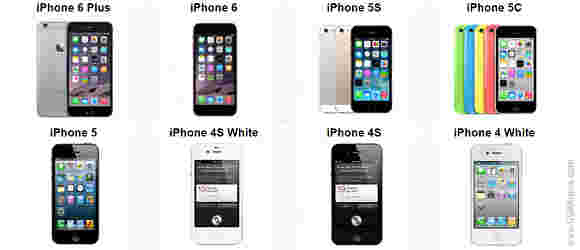 比较映像：iPhone 5最常交易以获得新的iPhone