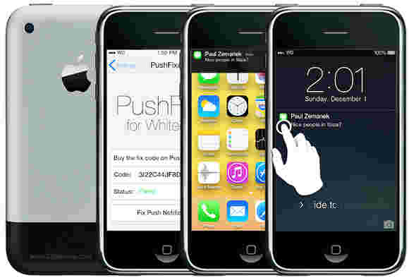 自定义固件将iOS 7功能带到真正旧的iPhone