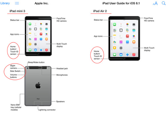 iPad Air 2和iPad Mini 3通过Apple确认