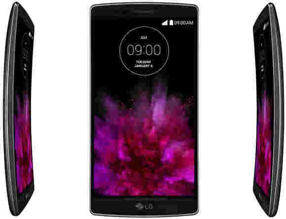 LG G Flex2是一个较小的弯曲Snapdragon 810野兽