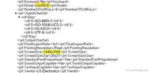 LG H810具有QHD屏幕泄漏，可能是新的LG G4