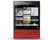 Blackberry Passport在假期中有白色和红色