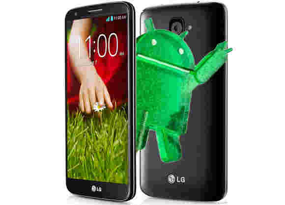 LG G2的Android 5.0棒棒糖更新在韩国生活
