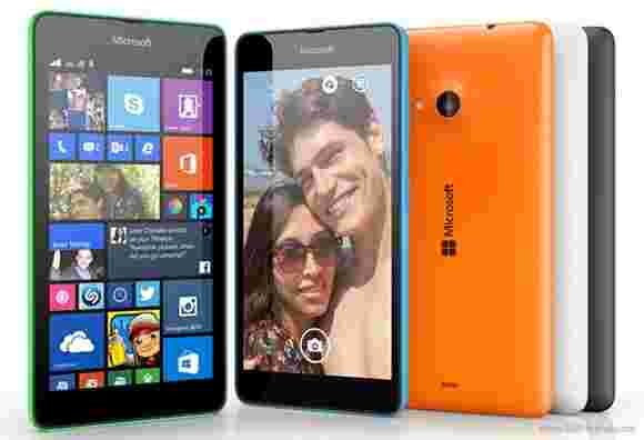 Microsoft Lumia 535与5“QHD显示屏进行官方