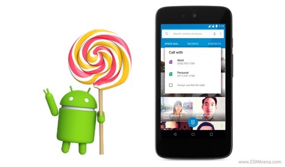 谷歌正式出去Android 5.1棒棒糖到兼容的设备