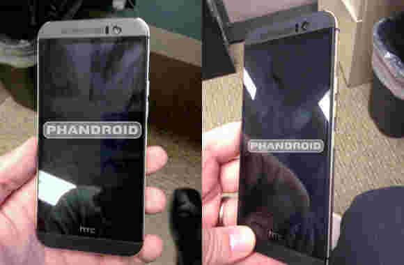 HTC One（M9）现在在新的，更清晰的实时图像中如图所示