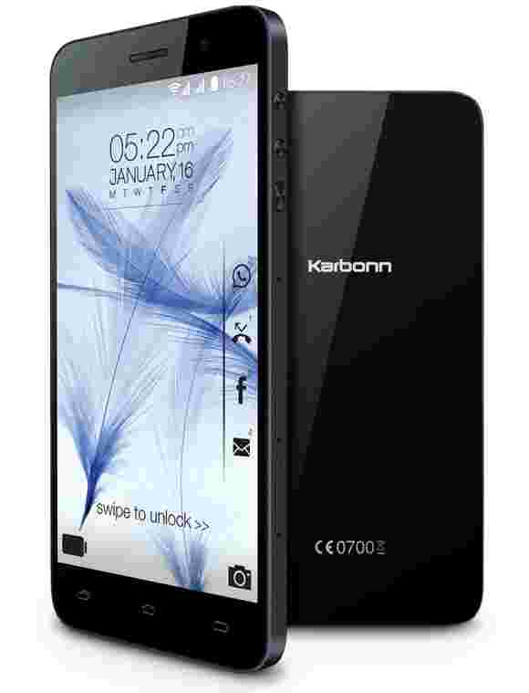 Karbonn宣布钛马赫两个预算智能手机