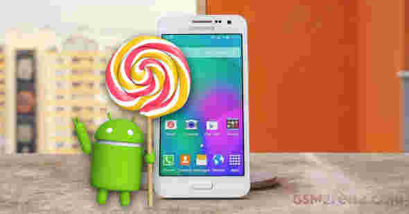 三星开始使用Android Lollipop更新Galaxy A3