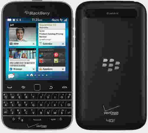 Blackberry Classic非相机是在Verizon预购的