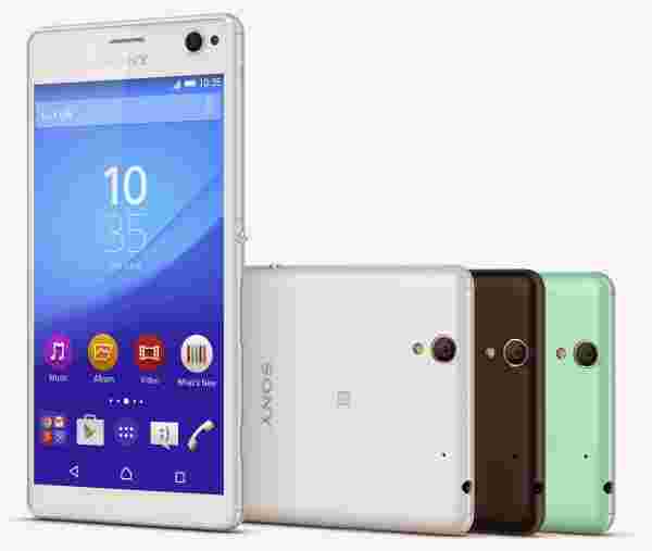 索尼宣布Xperia C4，该公司的最新Selfie手机