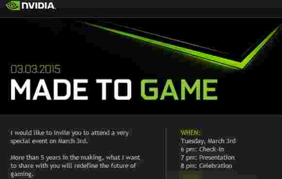 NVIDIA Shield平板电脑后继人可能会在3月3日首次亮相