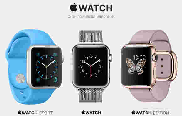 Apple Watch现在可供出售，后退至6月