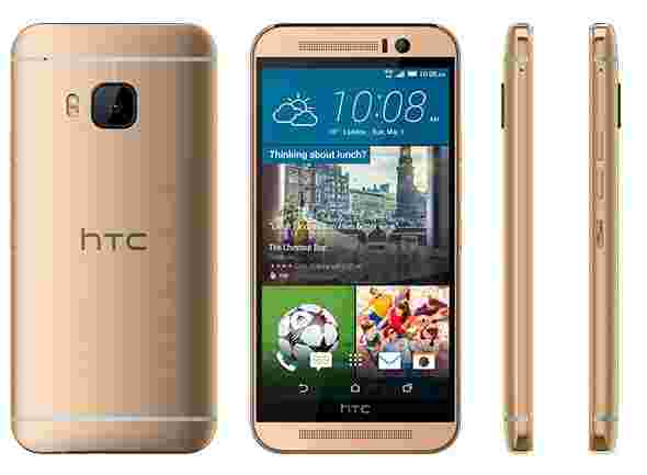 Gold HTC One M9可用于预订来自英国的EE