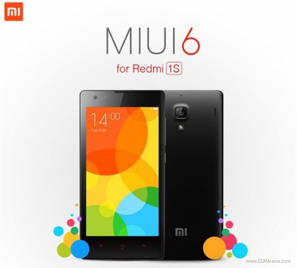 小米Redmi 1s终于获得了稳定的miui 6更新