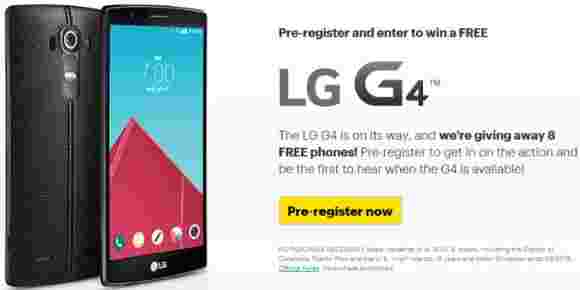 比赛规则显示LG G4运营商价格低于Galaxy S6