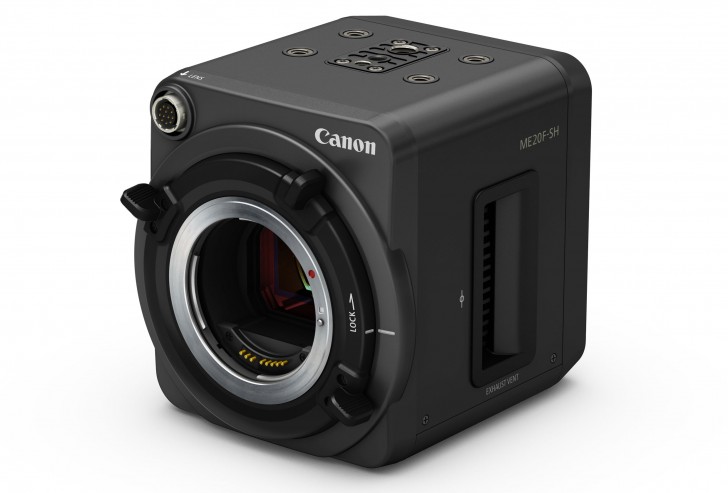 佳能ME20F-SH是公司的第一个超高灵敏度摄像机，能够有4,000,000人