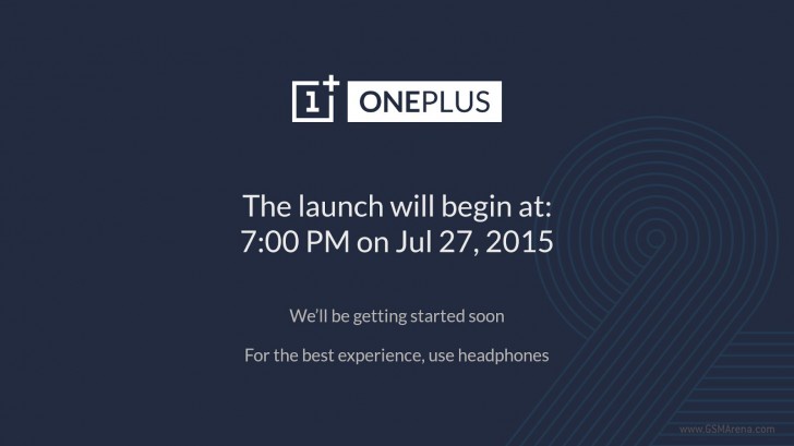 OnePlus 2启动应用程序现在可以在星期一的活动之前下载