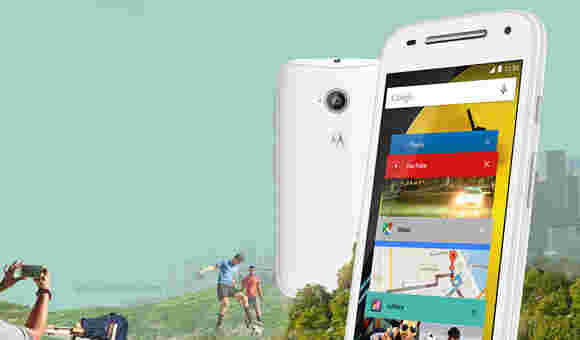 verizon的Moto E（第2 Gen）获取Android 5.1棒棒糖