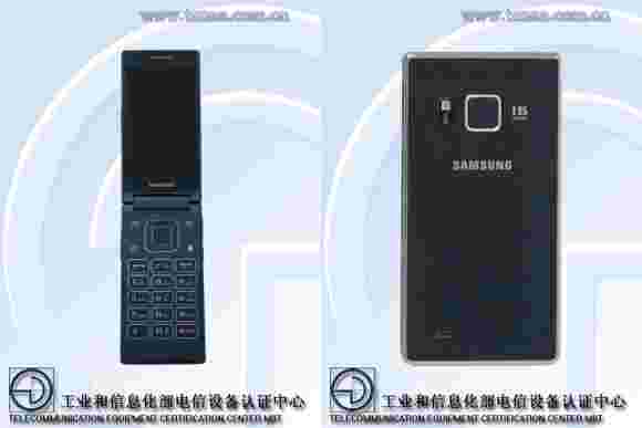 三星SM-G9198是一个带Snapdragon 808 SoC的翻转电话
