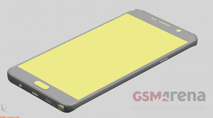 独家的：三星Galaxy Note 5，S6 Edge Plus渲染透露尺寸，控制器