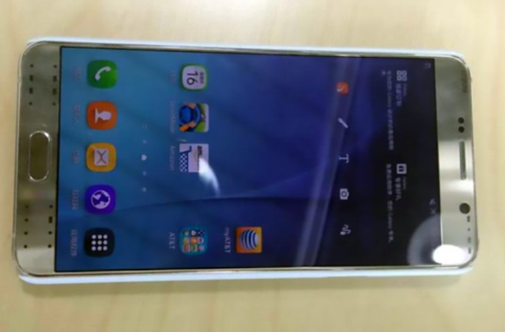 三星Galaxy Note 5 Prototype在实时照片中泄漏