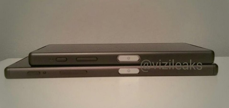 泄漏的图像显示Xperia Z5和Z5压缩从新角度