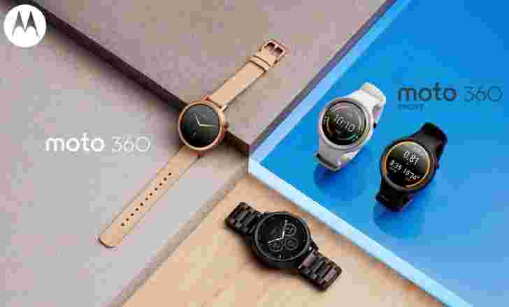 摩托罗拉Unvesils Moto 360 2 ND Gen和Moto 360 Sport