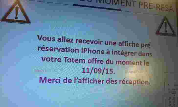 iPhone 6S预订开始于9月11日开始，新泄漏显示